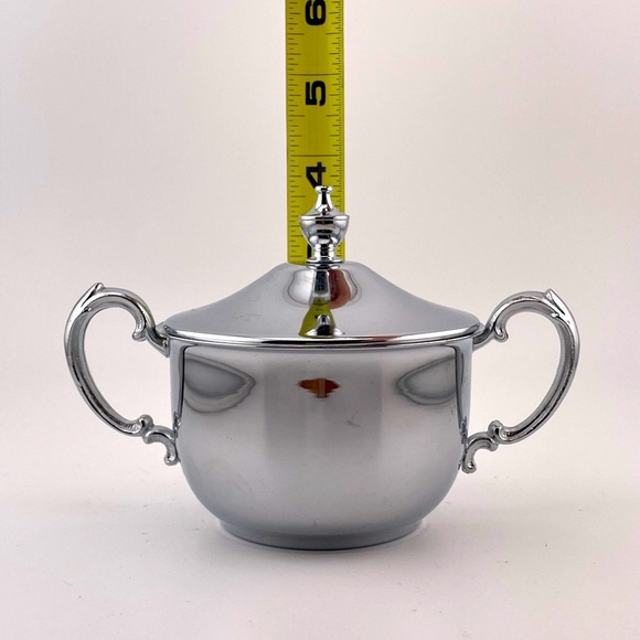 Vintage, Creamer and Two-handled Sugar Bowl with Lid, A Danny Wilson Original - Picture 11 of 12